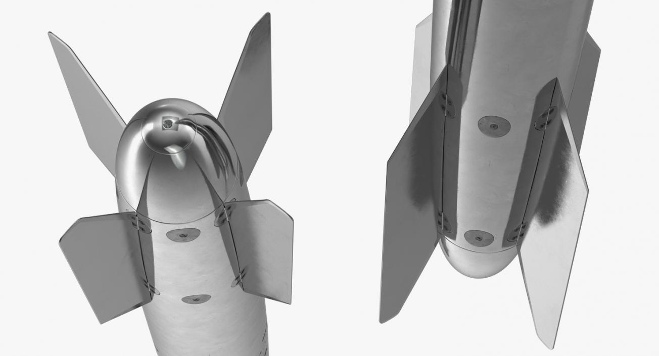 B61 Silver Bullet Fusion Bomb 3D model