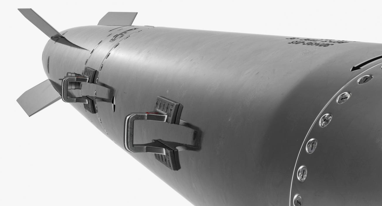 B61 Silver Bullet Fusion Bomb 3D model