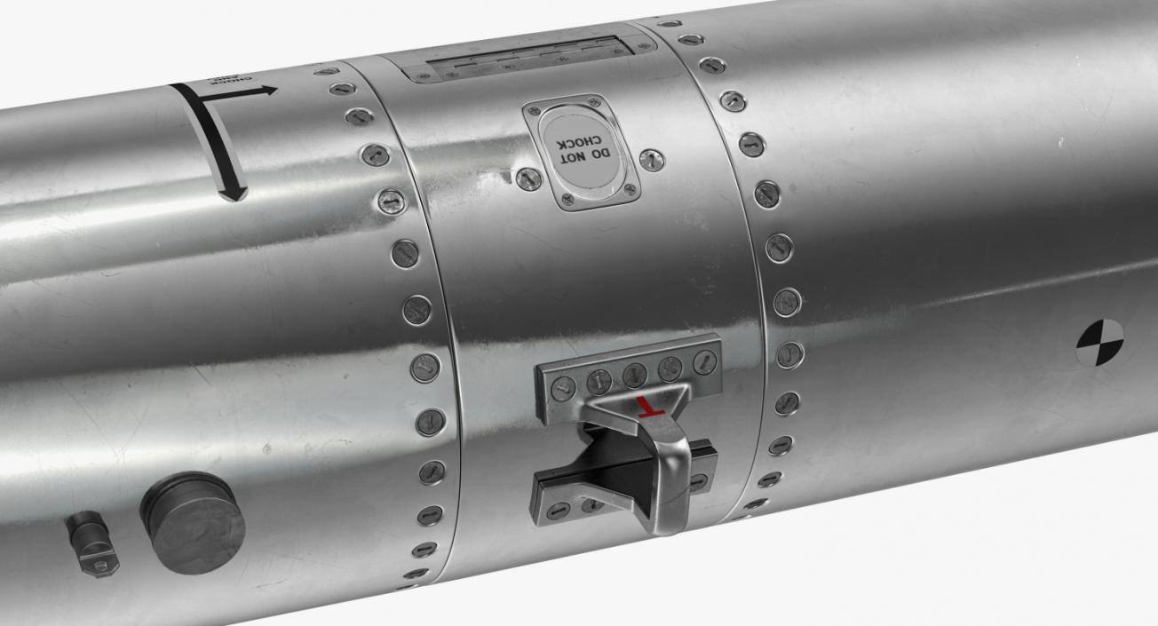 B61 Silver Bullet Fusion Bomb 3D model