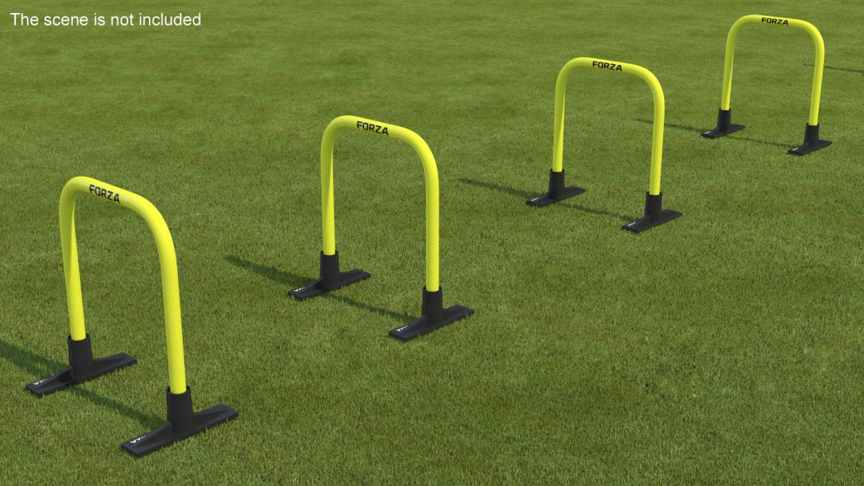 3D Soccer Training Passing Arc Forza model