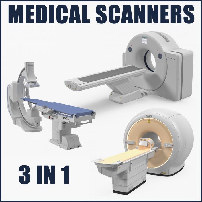 3D Medical  Scanners Collection model