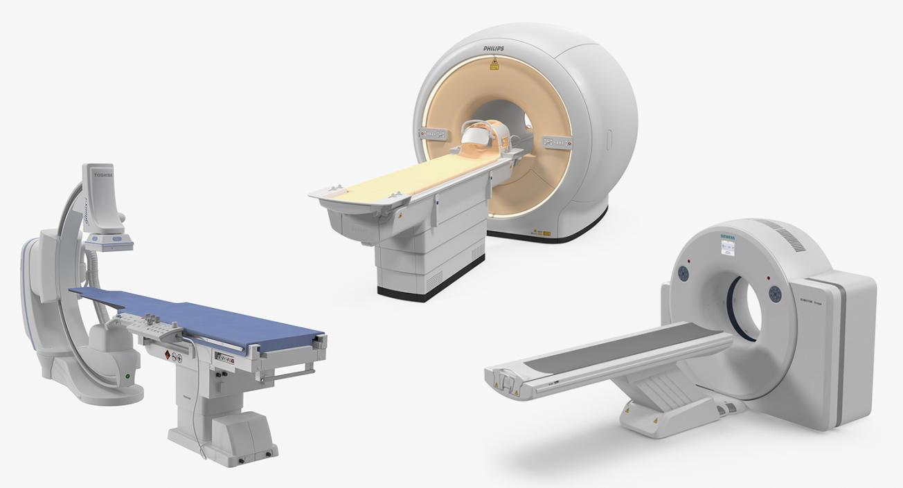 3D Medical  Scanners Collection model