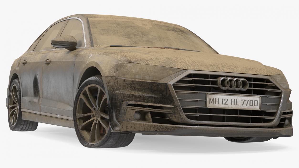 Abandoned Audi A8 3D