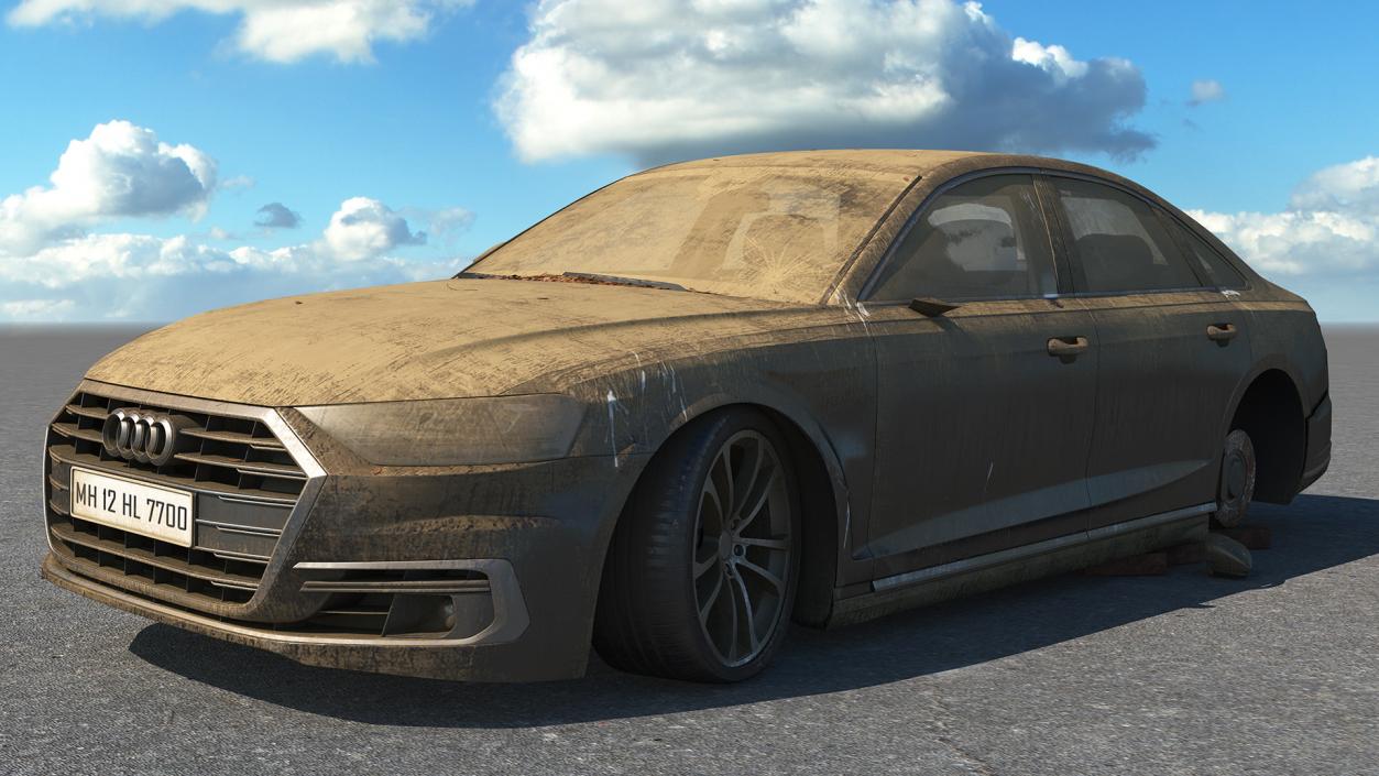 Abandoned Audi A8 3D