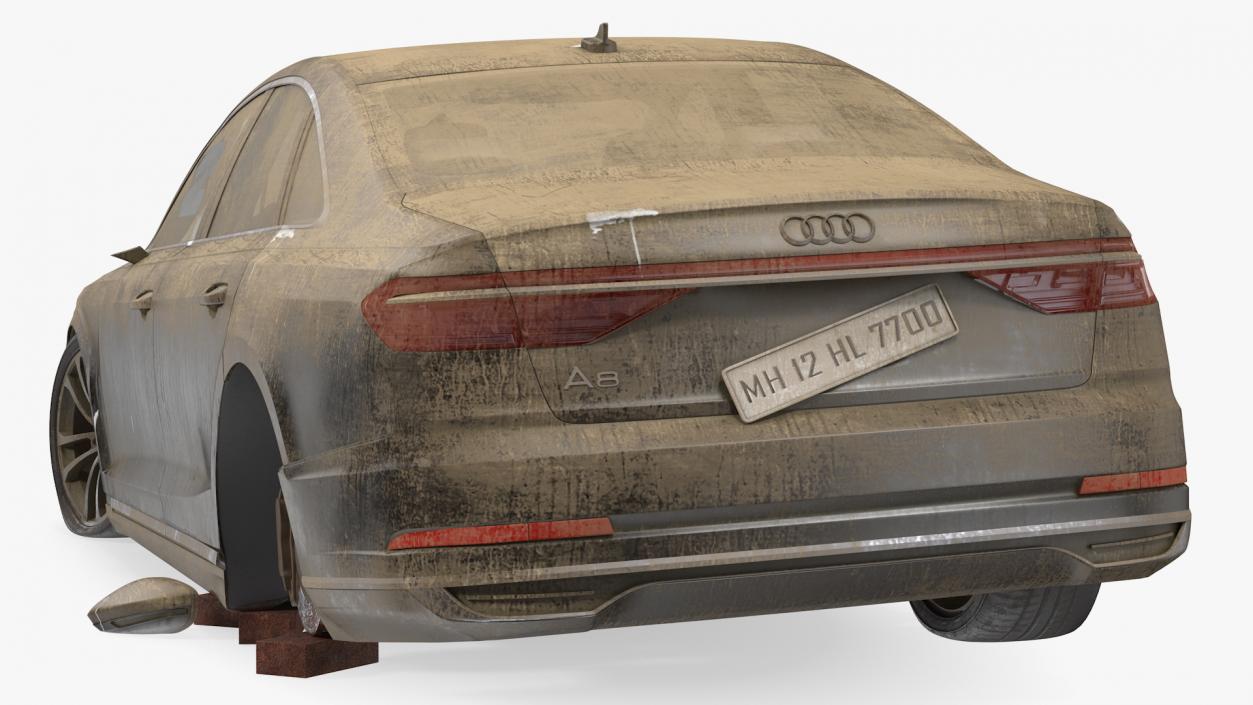 Abandoned Audi A8 3D