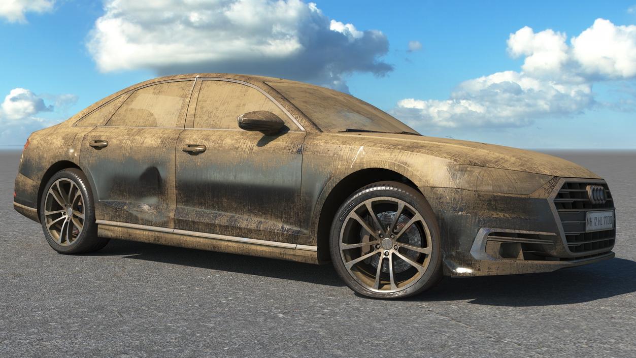 Abandoned Audi A8 3D