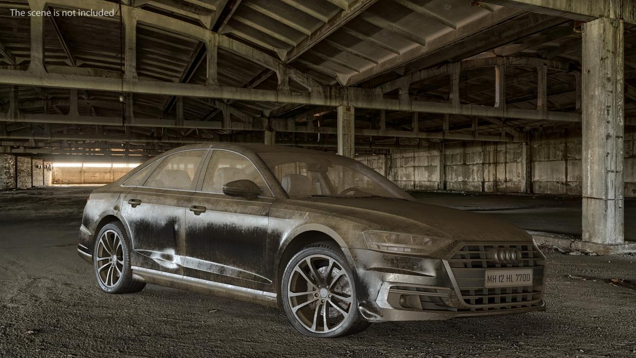 Abandoned Audi A8 3D