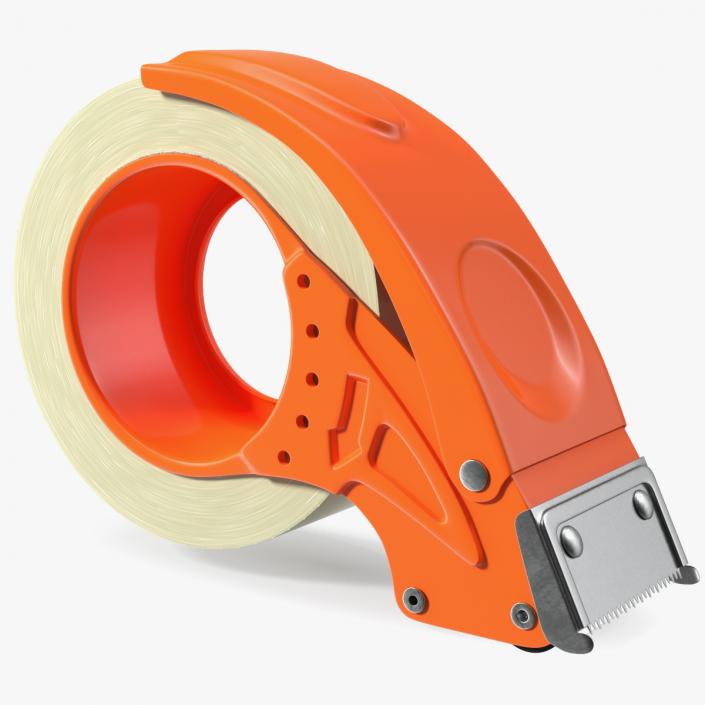 3D Packing Tape Cutter Yellow