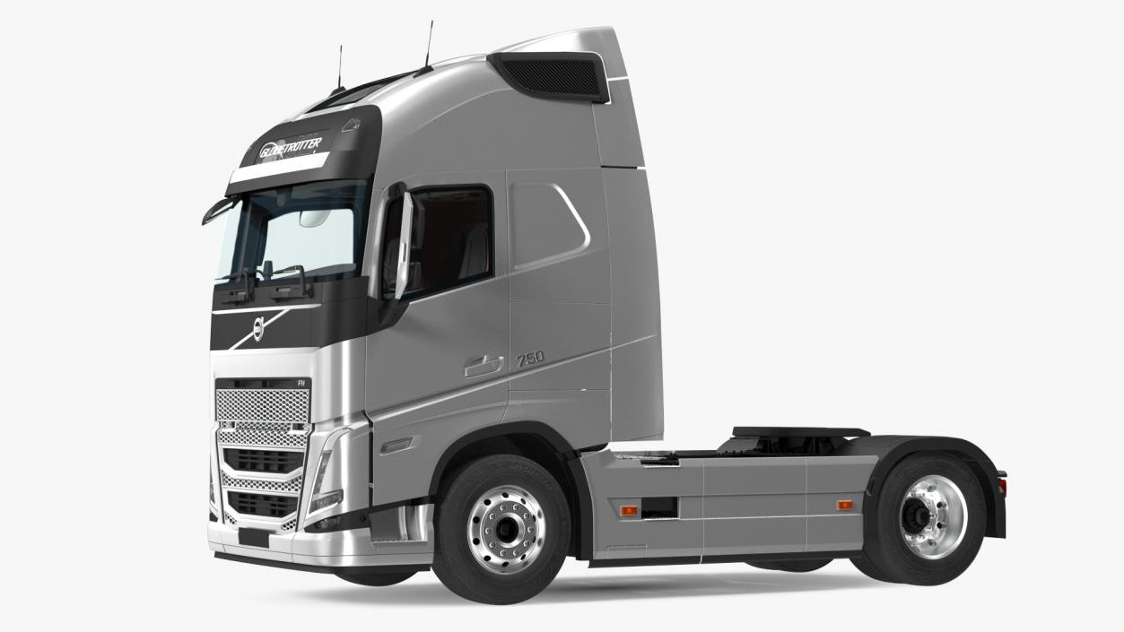 3D Volvo FH16 750 Globetrotter Truck model