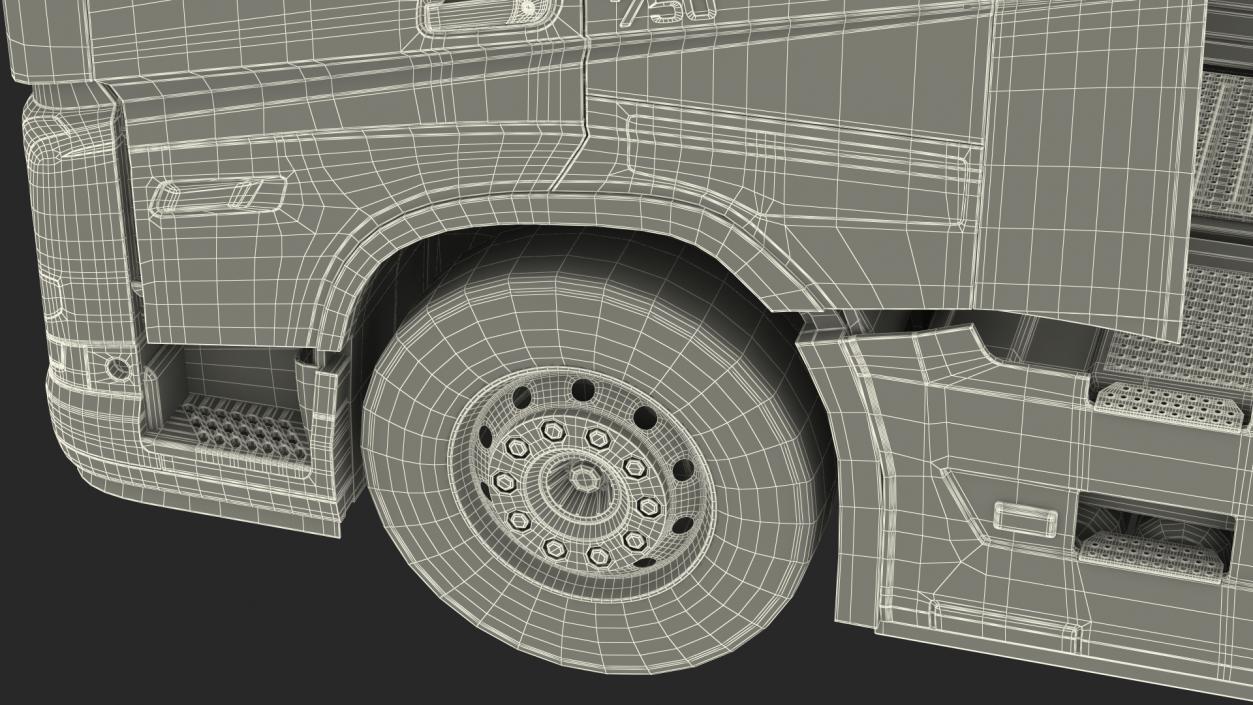 3D Volvo FH16 750 Globetrotter Truck model