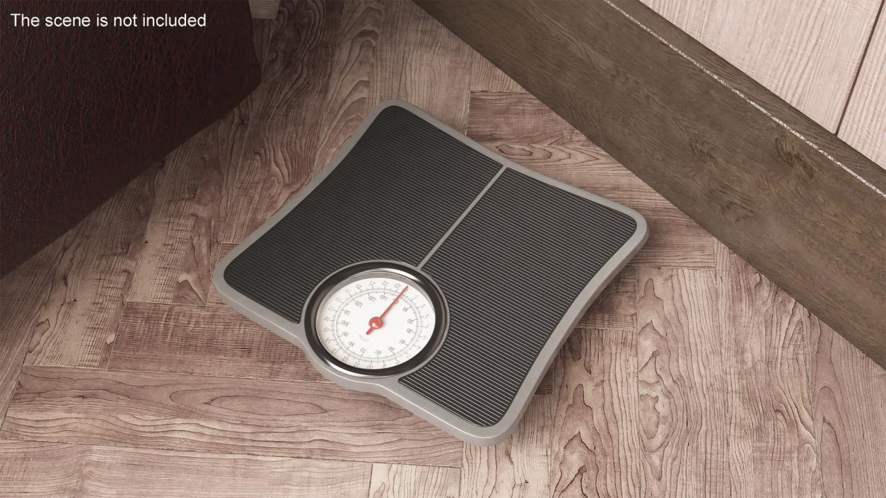 3D Analog Bathroom Scale