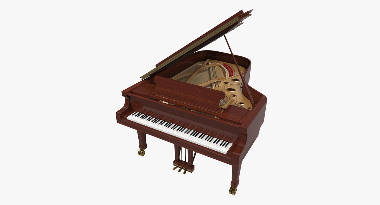 3D Musical Keyboard Instruments Collection 2