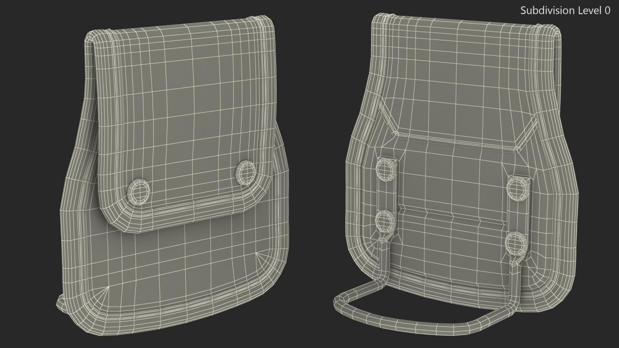 Hammer Holder Loop Dusty 3D model