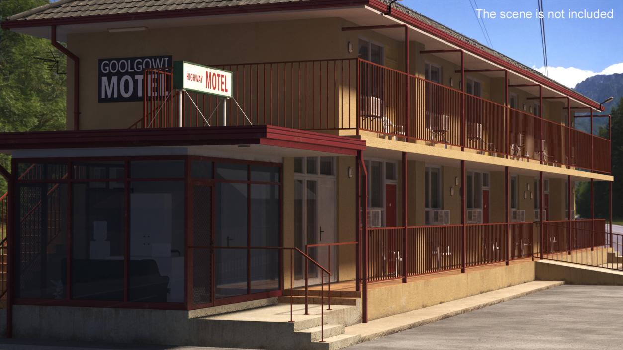 Goolgowi Highway Motel 2 3D model