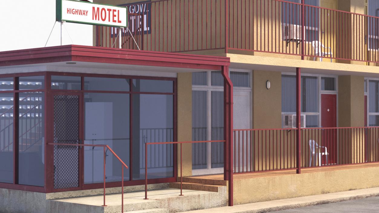 Goolgowi Highway Motel 2 3D model