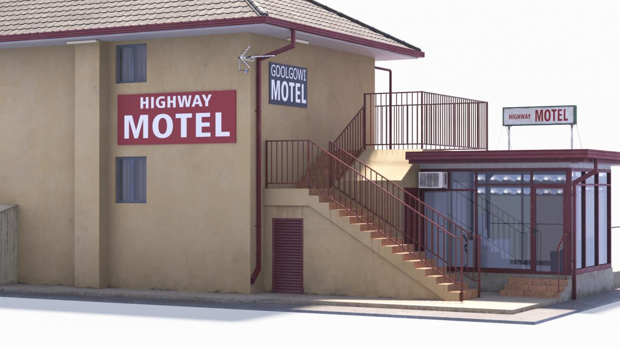 Goolgowi Highway Motel 2 3D model