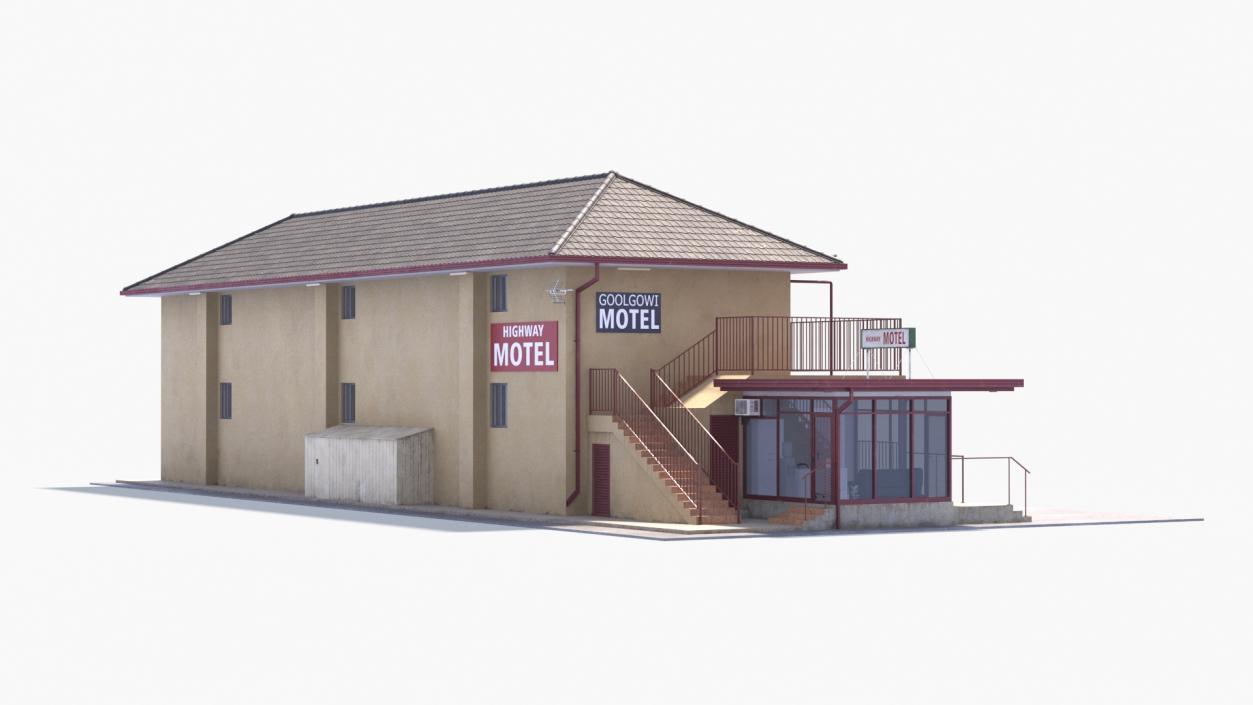 Goolgowi Highway Motel 2 3D model