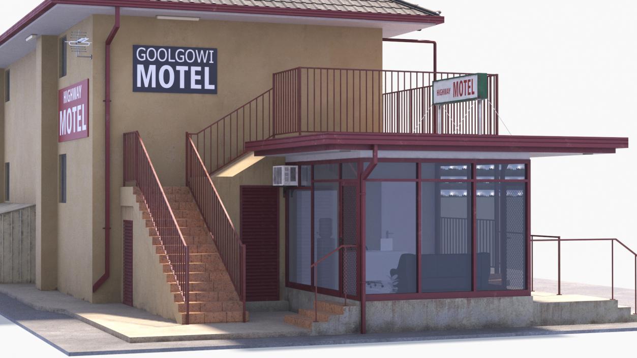 Goolgowi Highway Motel 2 3D model