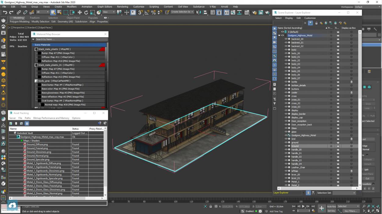 Goolgowi Highway Motel 2 3D model