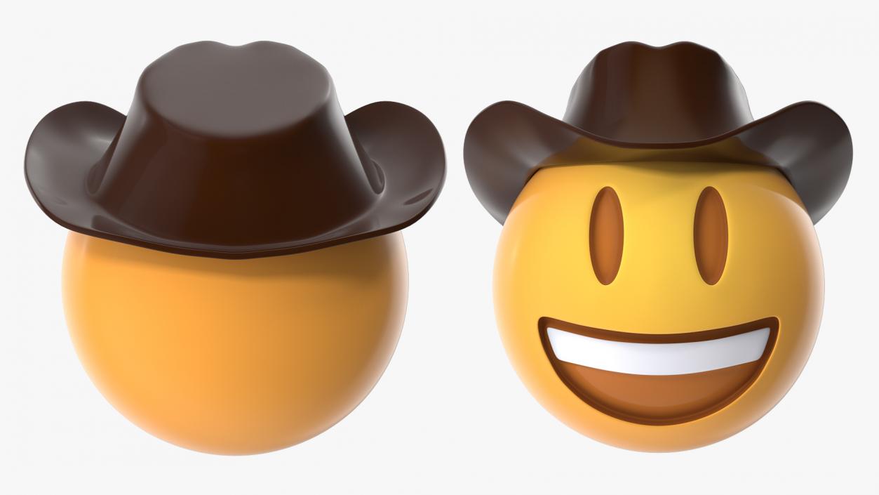 Smiling Emoji Collection 3D model