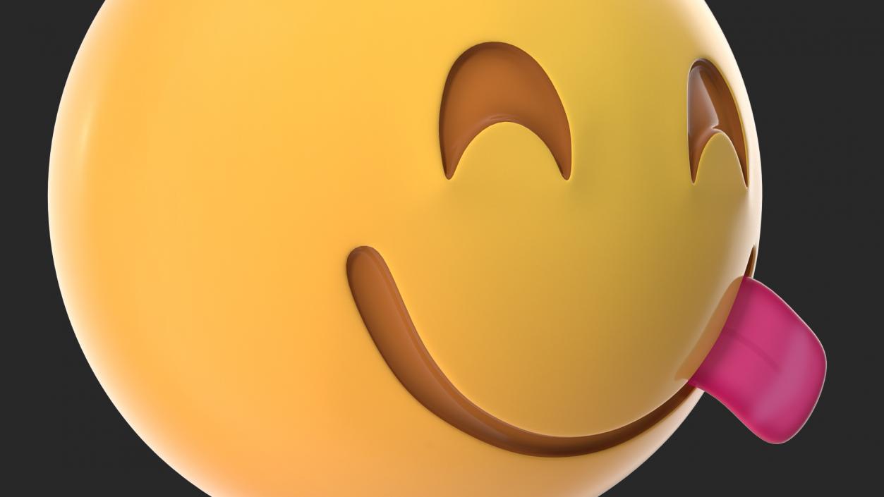 Smiling Emoji Collection 3D model