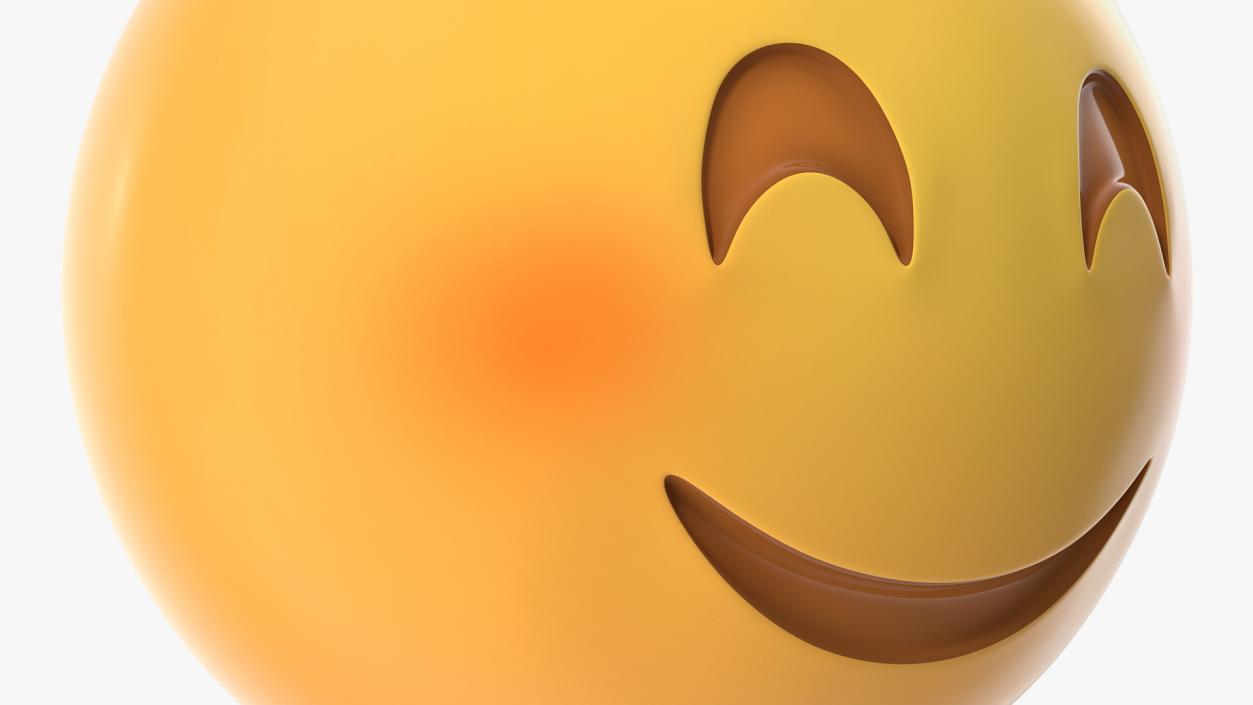 Smiling Emoji Collection 3D model