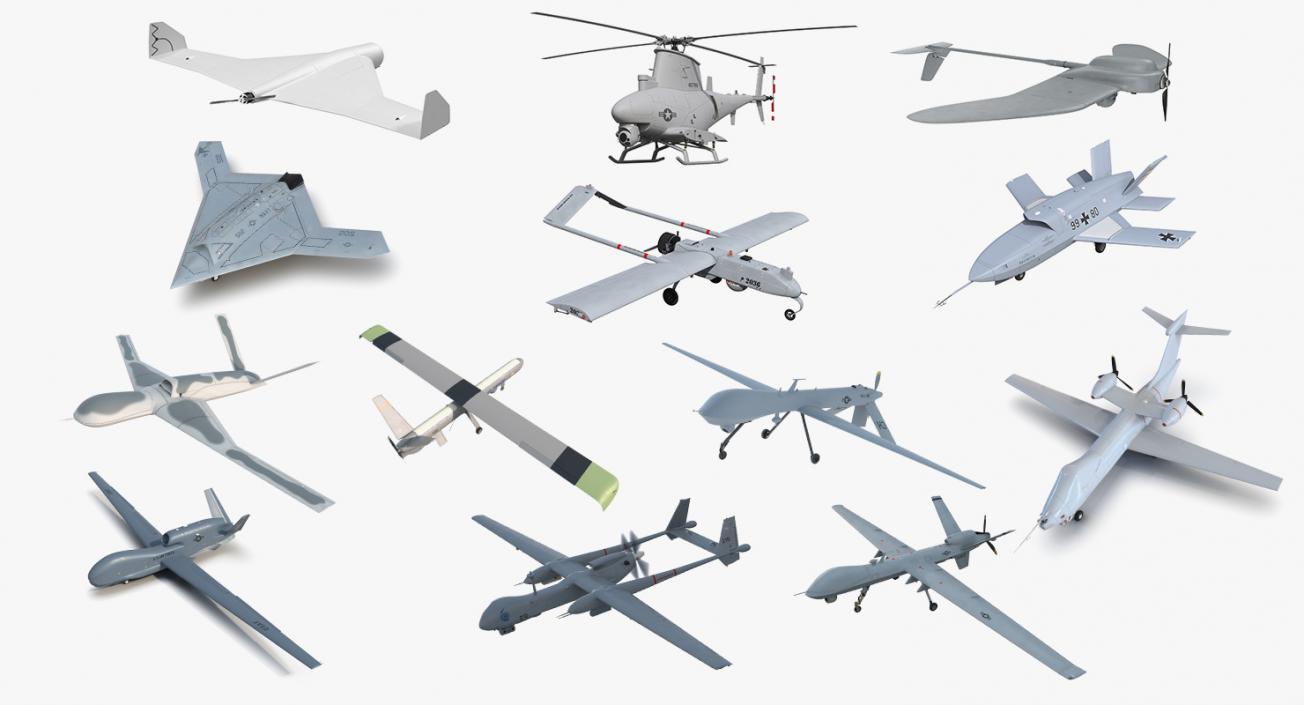 3D UAV Collection 6