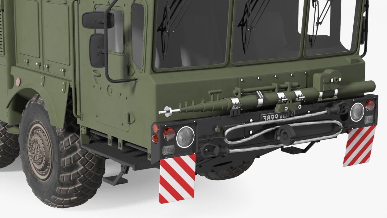 300P Bastion-P Mobile Defence Missile System 3D model