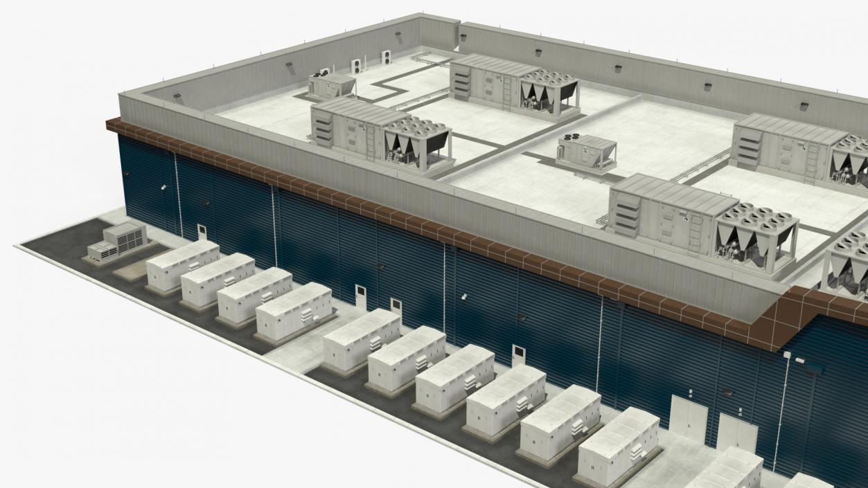 3D AES Battery Based Energy Storage Building