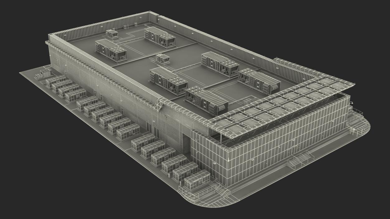 3D AES Battery Based Energy Storage Building