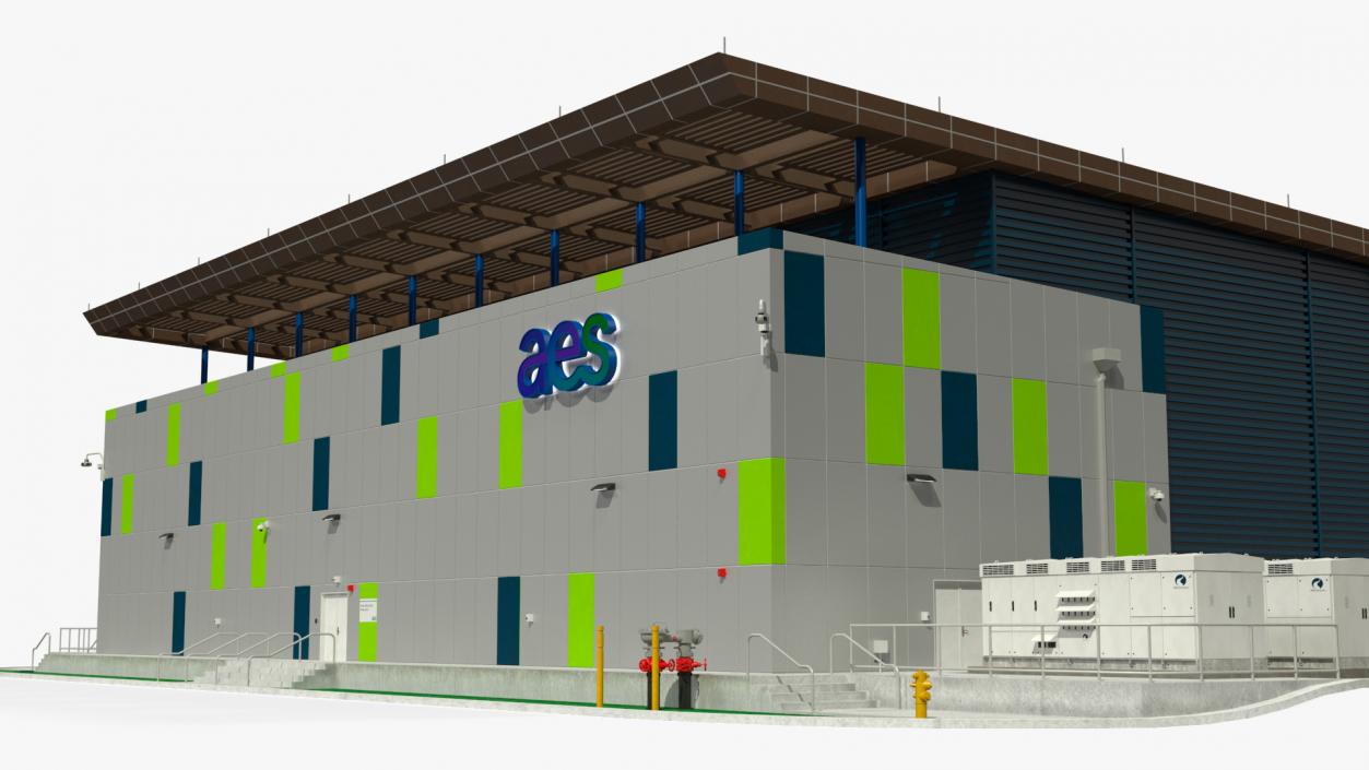 3D AES Battery Based Energy Storage Building