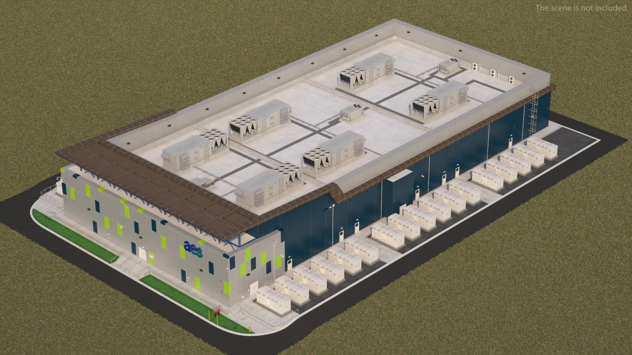 3D AES Battery Based Energy Storage Building