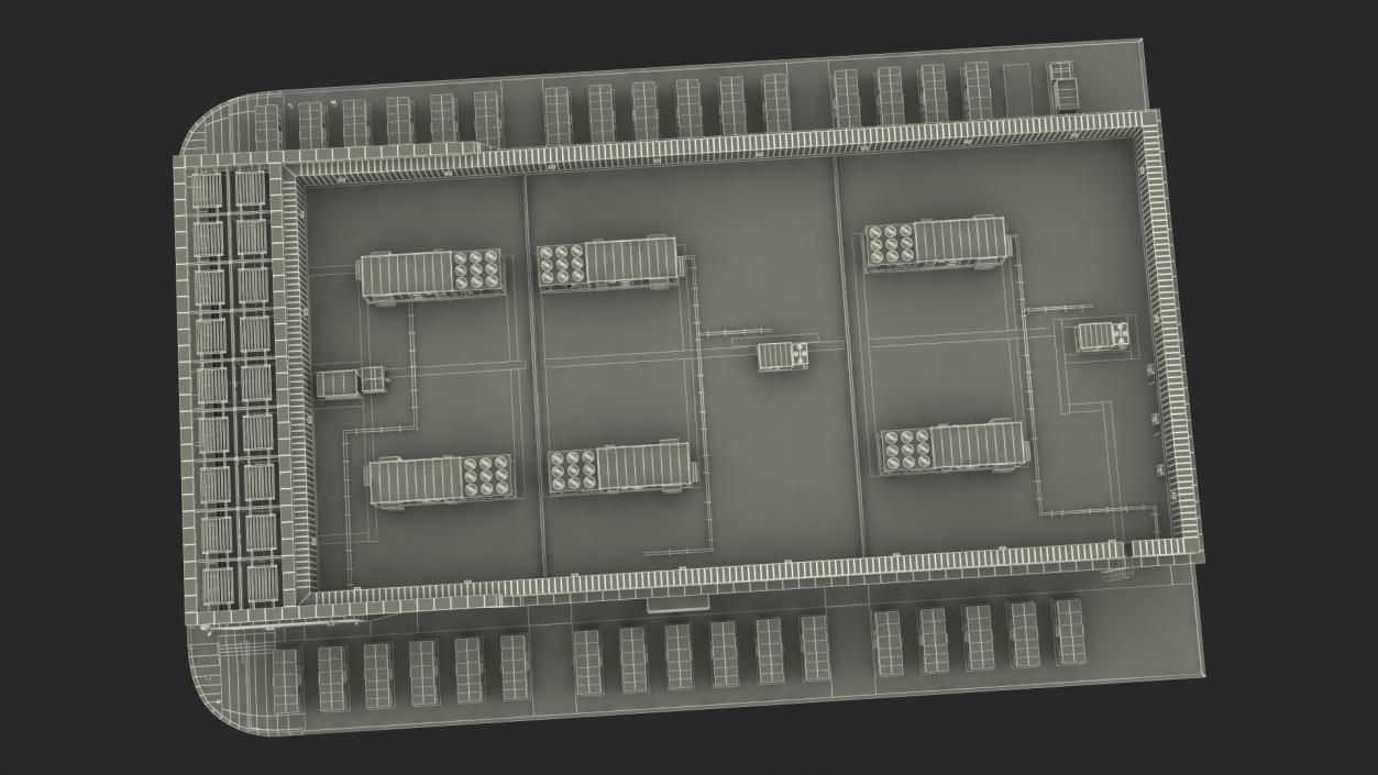 3D AES Battery Based Energy Storage Building