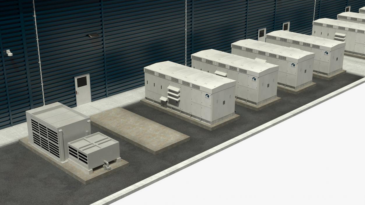 3D AES Battery Based Energy Storage Building