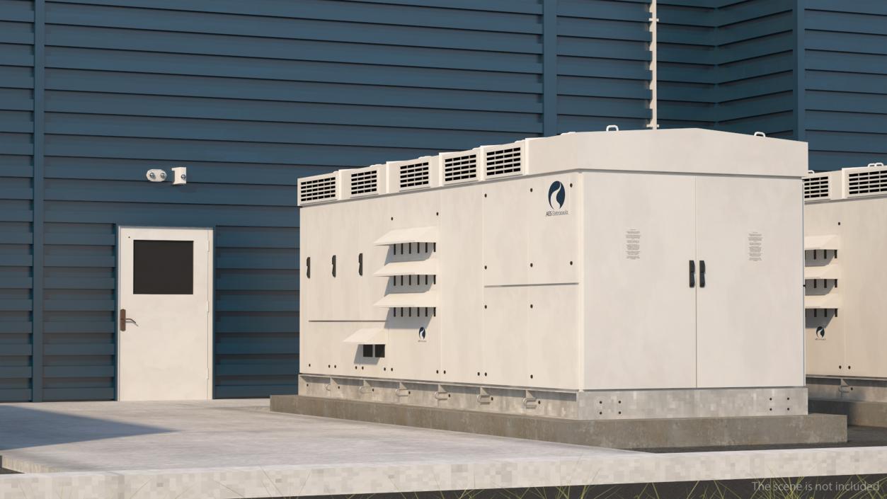 3D AES Battery Based Energy Storage Building