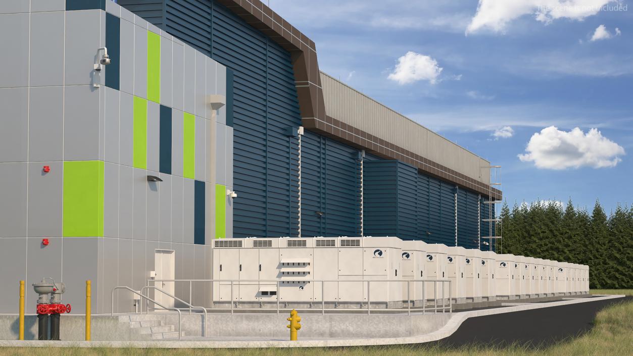 3D AES Battery Based Energy Storage Building