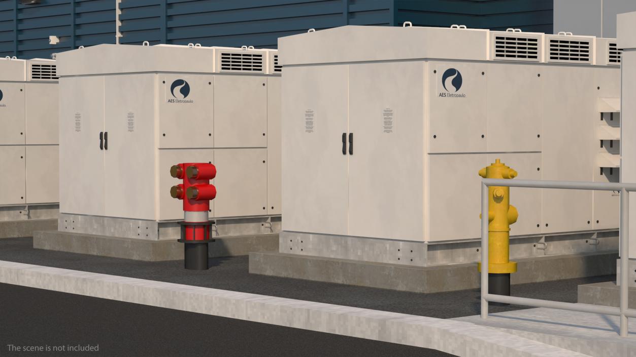 3D AES Battery Based Energy Storage Building