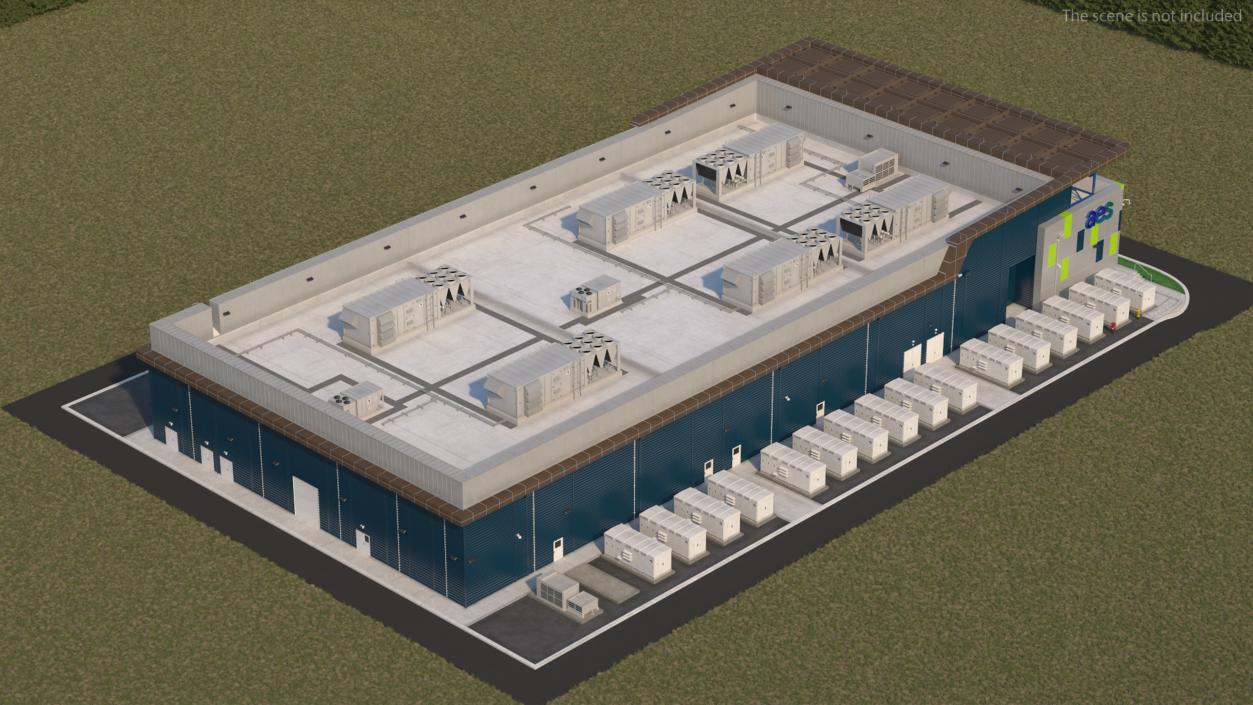 3D AES Battery Based Energy Storage Building