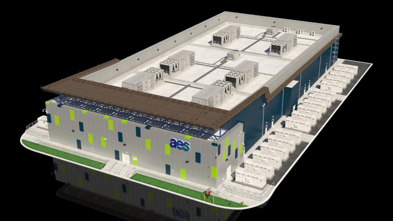 3D AES Battery Based Energy Storage Building