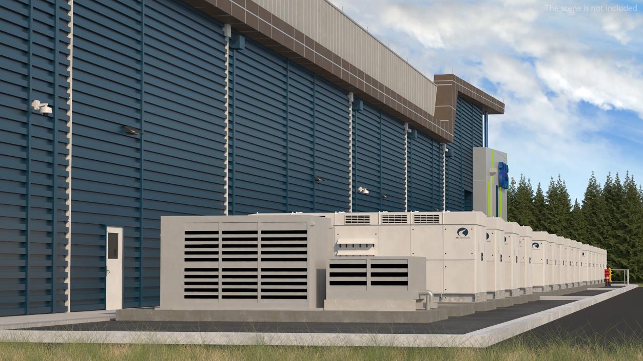 3D AES Battery Based Energy Storage Building