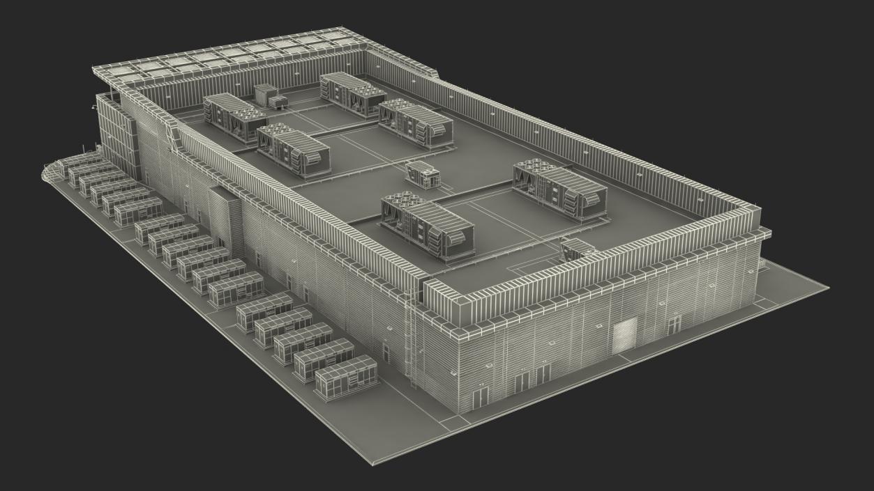 3D AES Battery Based Energy Storage Building