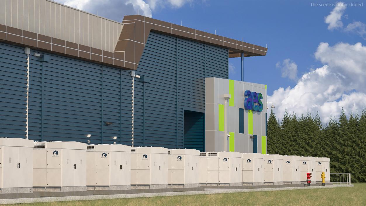 3D AES Battery Based Energy Storage Building