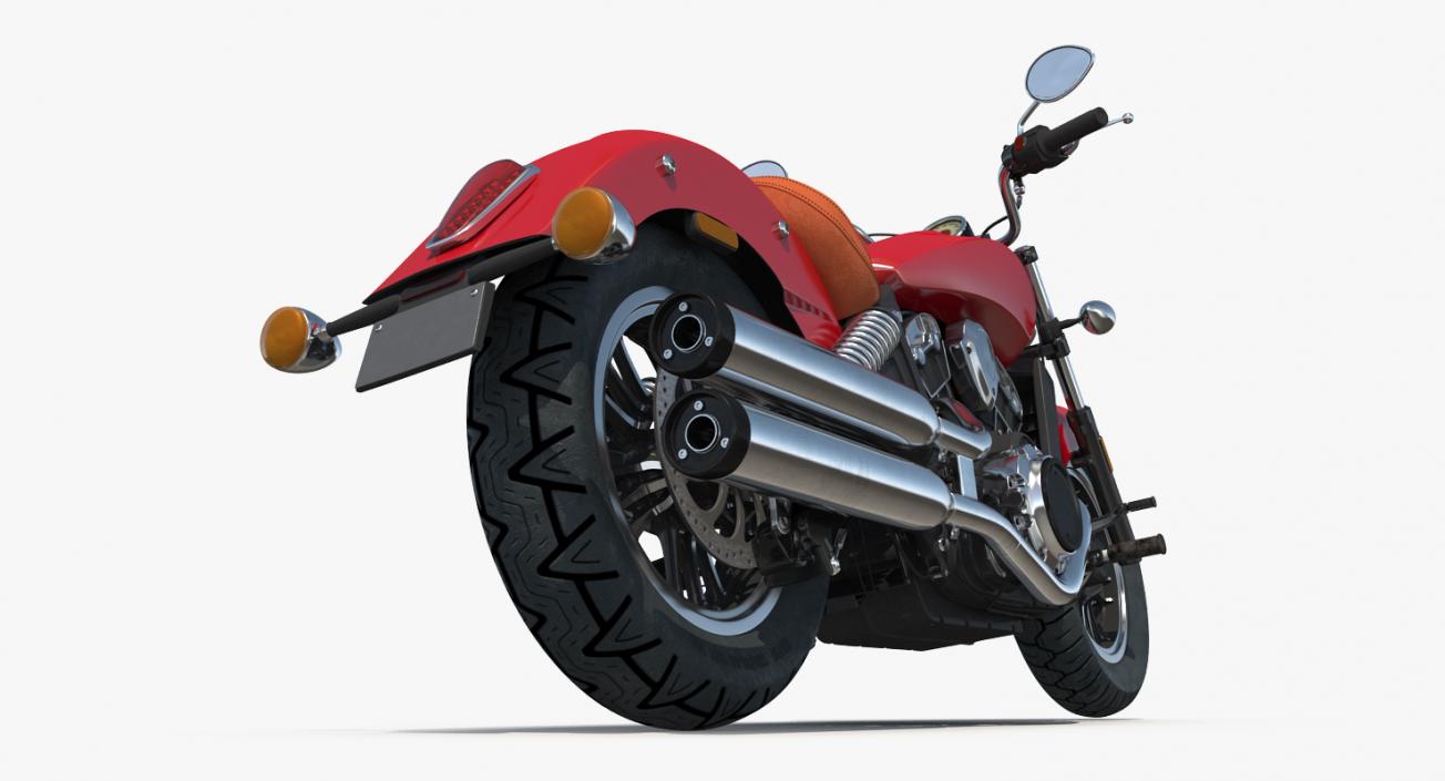 3D Cruiser Motorcycle Generic