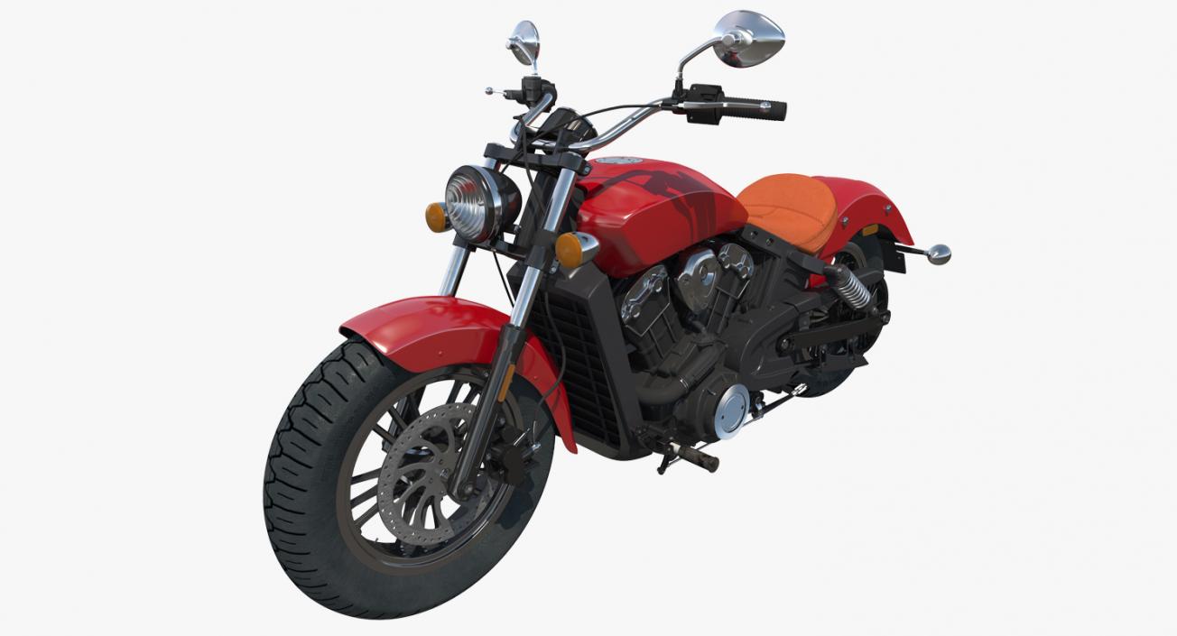 3D Cruiser Motorcycle Generic