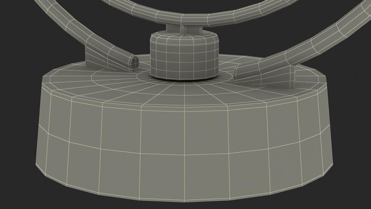 3D Orbital Newton Pendulum model