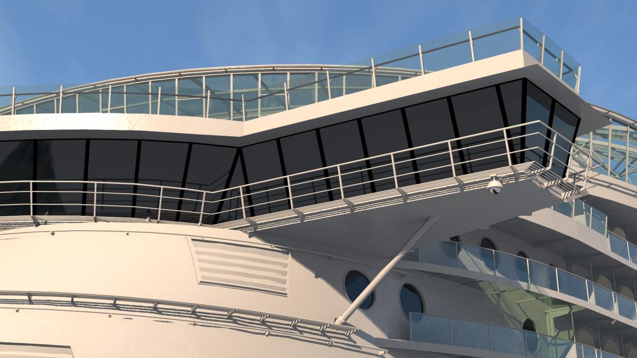 Oasis Class Cruise Ship Allure of The Seas 3D