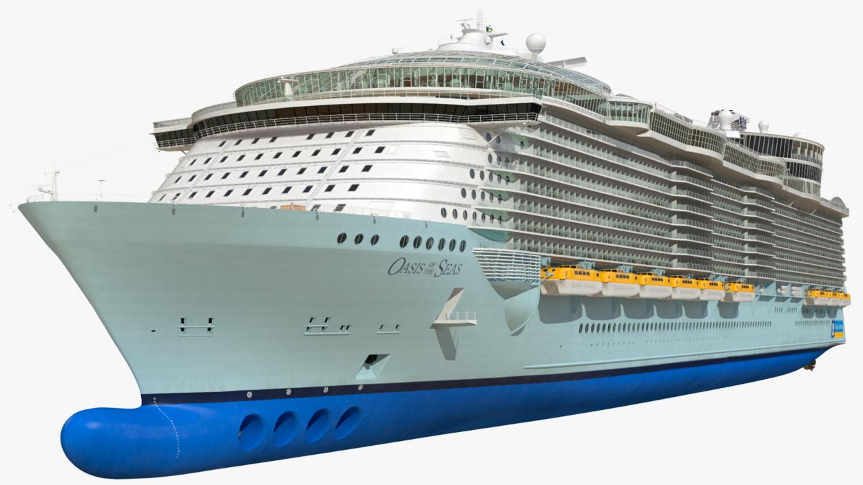 Oasis Class Cruise Ship Allure of The Seas 3D