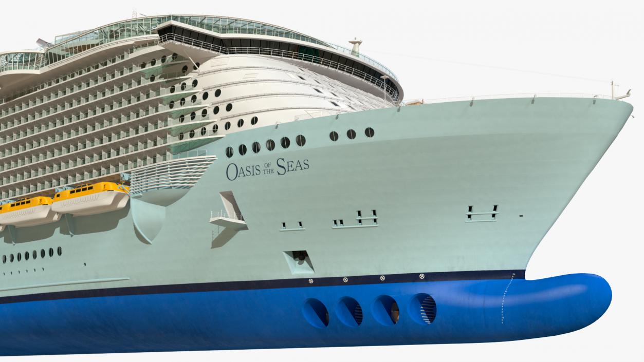 Oasis Class Cruise Ship Allure of The Seas 3D