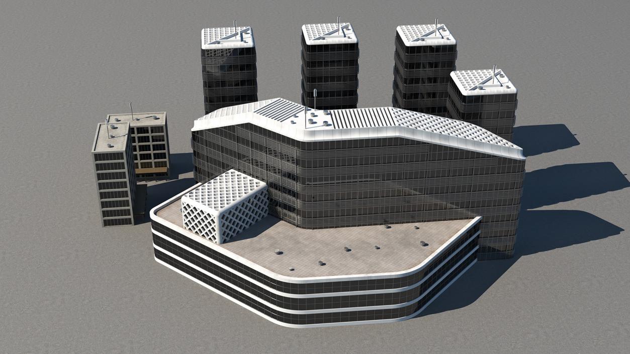 3D Airport Building