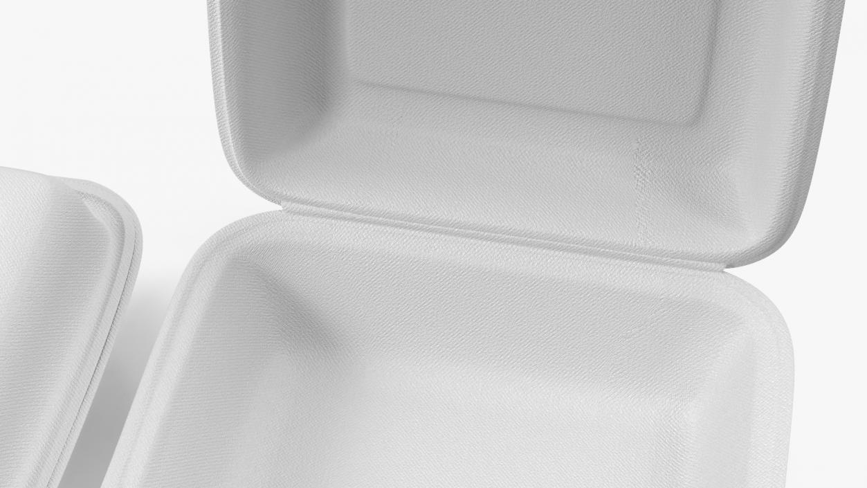 3D model Compostable Food Container Set